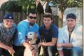 Four, well, five reasons to support organ donation
“Pictured are the four reasons I became a live organ donor,” said State Representative Deb Conroy. They are, of course, her children (from left): Will, 21, Sean, 32, Brendan, 23, and Ryan, 28 – along with Shannon their dog. Conroy recently donated one of her kidneys to Tim, her ex-husband and the father of her four boys. “When something like this happens, we are all still family,” she added.