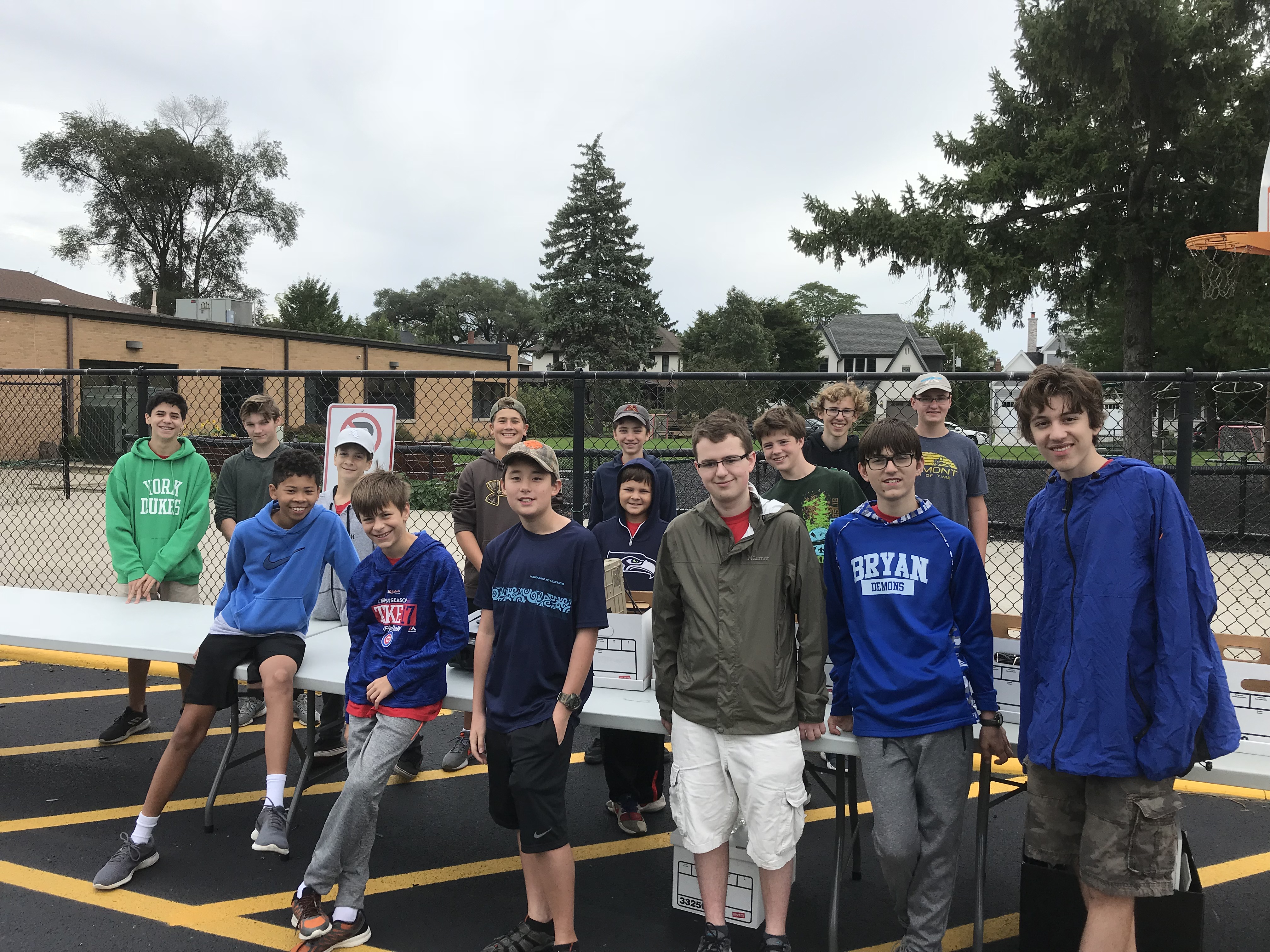 Eagle Scout project nets one ton of recyclables