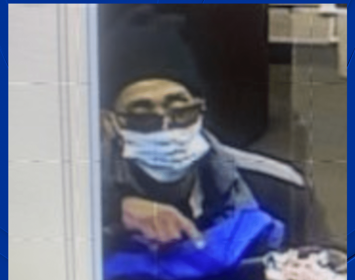 Suspect sought in Chase Bank robbery on NYE