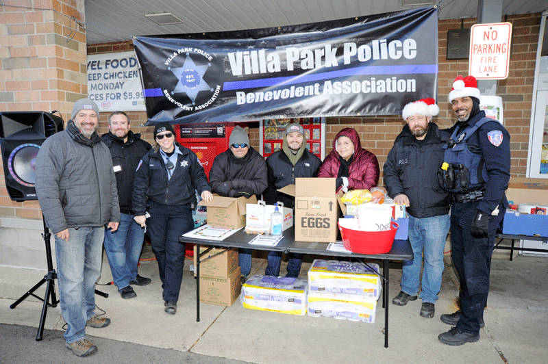 Police support holiday food drive