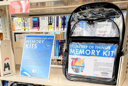 Library offers memory kits 
These memory kits are available to be checked out by Addison Public Library cardholders. The kits are interactive and help stimulate a loved one’s mind in a fun and engaging way.
