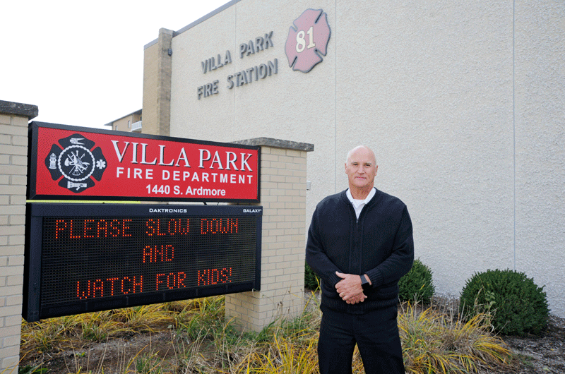 Villa Park’s fire chief turns the page