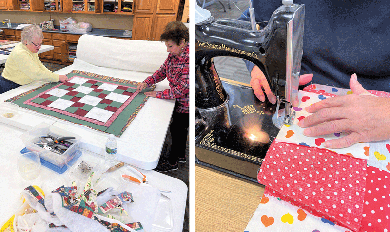 Meadowlark Quilters give back to the community
