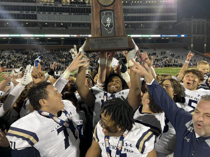 ICCP Football wins State Championship; Knights cap season at 13-1; bring home program’s sixth state title