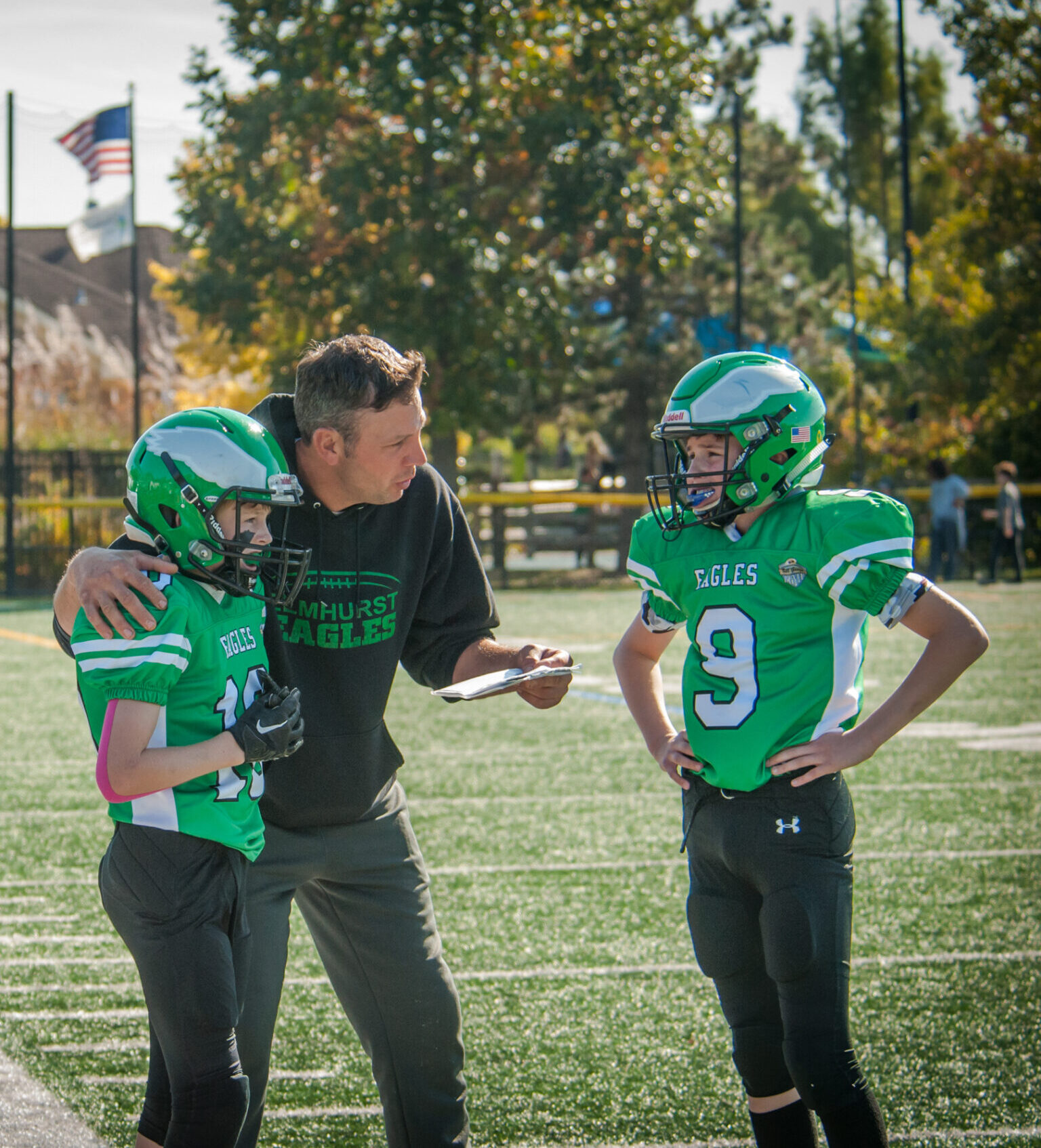 Eagles football program honored for safety; Receive national ‘League Excellence’ award